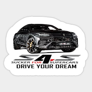 Lamborghini Urus Supercar Products Sticker